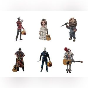 Horror Character Ornament Set Version 1